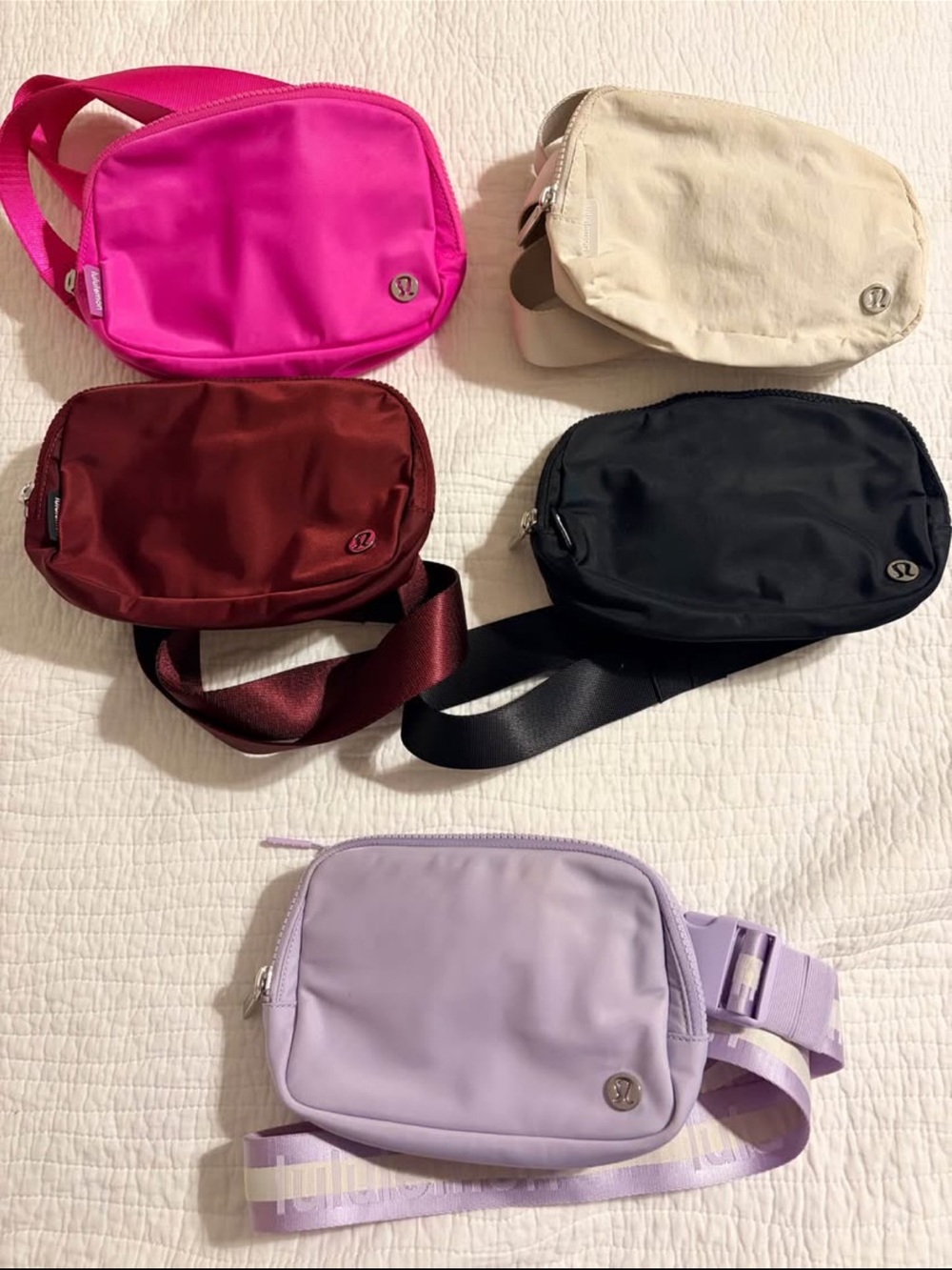 Lululemon Everywhere Belt Bags - 1L Lot of 5